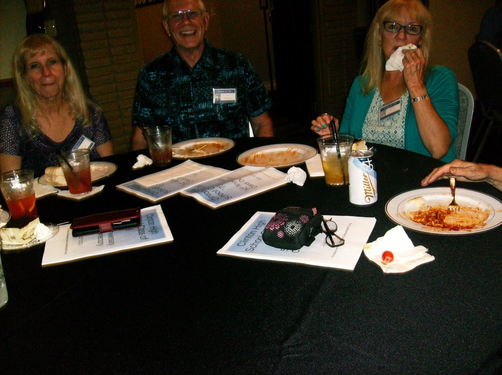 Carl and Lori Ramquist, Vicki (Hoium) Swinconos